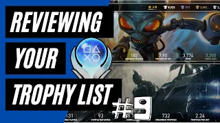 Your Playstation Trophy List Reviewed! Are You a Better Trophy Hunter Than Platinum Bro? #9