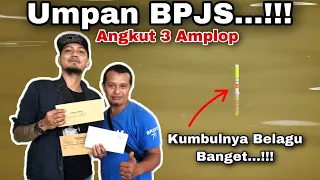 Umpan BPJS Ikut Galapung Di Pemancingan Bravo 76 Pertama Kali Malah Dapat Amplop