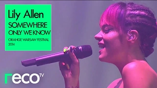 Lily Allen - Somewhere Only We Know (Orange Warsaw Festival 2014)