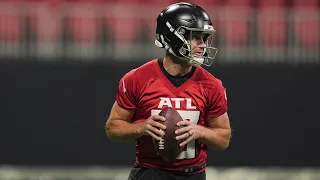 Falcons practice at Mercedes-Benz Stadium | Highlights | Atlanta Falcons | OTAs | NFL