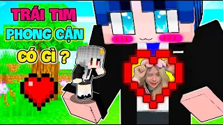 PHONG CẬN SAMMY THỬ THÁCH 24 GIỜ ĐỘT NHẬP VÀO TRÁI TIM THÍCH VÀ GHÉT TRONG MINECRAFT