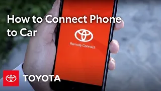 Toyota Entune 3.0: How To Connect Phone to Car via Bluetooth Pairing