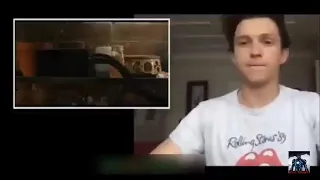 Tom Holland reaction on new venom 2 let be there Carnage