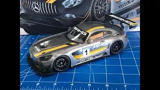 Building the Tamiya 1/24 Mercedes AMG GT3 Step by step