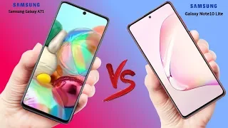 Samsung Galaxy Note10 Lite VS Samsung Galaxy A71 - Which is Better!!