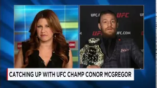 CNN News July 26 2015 UFC champ Conor McGregor speaks with CNN