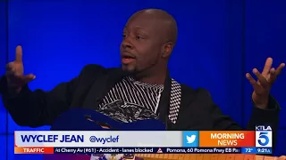 Wyclef Jams Out On KTLA