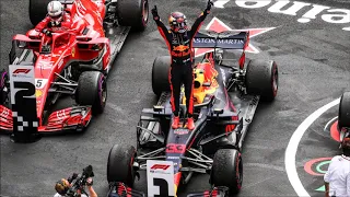 Max Verstappen celebrates winning on team radio - F1 2018 Mexico