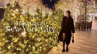 Christmas in New York City 2022 VLOG♥️