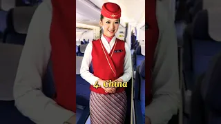 Top 10 Hottest Air Hostess Of Different Countries 2024 #short #Viral #CRFacts02