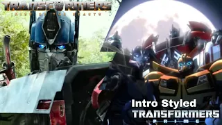 Transformers: Rise of the Beasts - Intro | Transformers Prime Styled