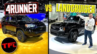 2024 Toyota Land Cruiser vs 4Runner TRD Pro: Which Way Would You Spend $55K?