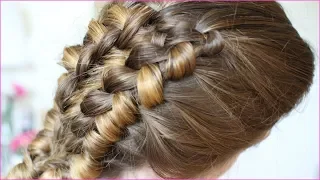 Double Chinese Staircase Braid | Braided Hairstyles | Braidsandstyles12