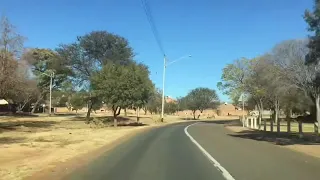 Driving in Pretoria East around Lynnwood, beautiful roads.