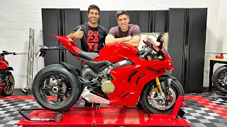 First Mods for Our Lamborghini Panigale!!!