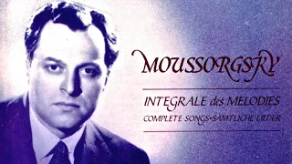 Mussorgsky - Complete Songs / Presentation + New Mastering (Century’s recording : Boris Christoff)