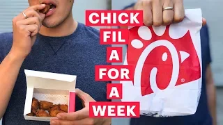 I Only Ate At Chick-fil-A For A Week (Vertical Video)