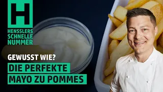 Schnelles Perfekte Mayonnaise für Pommes Rezept von Steffen Henssler