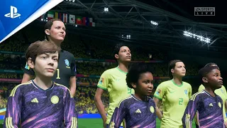 FIFA 23 - BRAZIL VS COLOMBIA - WWC 2023 - Beautiful GamePLAY