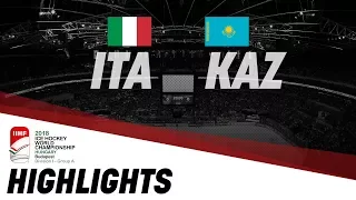 Italy-Kazakhstan | Highlights | 2018 IIHF Ice Hockey World Championship Division I Group A