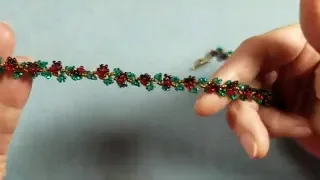 Wild Roses Vine Necklace Tutorial