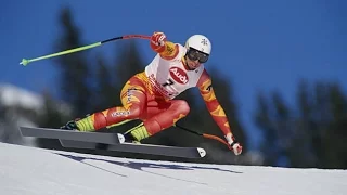 Franz Heinzer downhill gold (WCS Saalbach 1991)