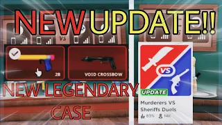 *NEW UPDATE* Murderers VS Sheriffs Duels | Roblox