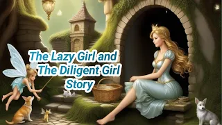 The Lazy Girl And The Diligent Girl Story #lesson||English Story||Trending Story@ZSLitTalesHub