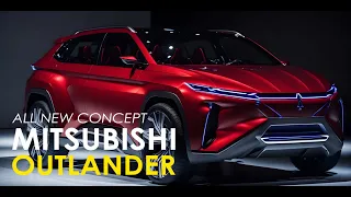 Mitsubishi Outlander All New Facelift Concept Car, AI Design