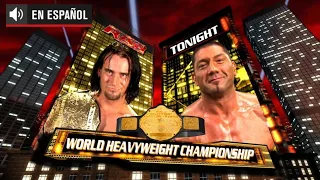 LUCHA COMPLETA: CM PUNK VS BATISTA | WORLD HEAVYWEIGHT CHAMPIONSHIP | RAW 21/07/08 [ESPAÑOL LATINO]