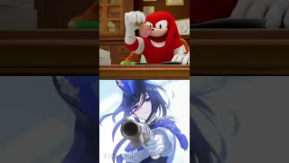 Knuckles Rates Fontaine Genshin Impact Waifus #Shorts