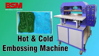 Hot And Cold Embossing Machine | Embossed Machine Hot & Cold | Embossing Machine