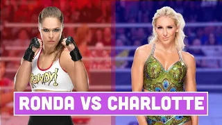 Charlotte Flair Vs Ronda Rousey. (Survivor Series 2018)  [WWE 2K19]