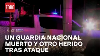 Enfrentamiento en Jalisco deja un elemento de Guardia Nacional muerto - Las Noticias