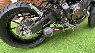 MT07 2019 | Scorpion Exhaust 💥(No DB Killer + Decat)💥