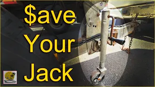 How To Maintain And Save Your Boat Trailer Jack And Never Replace It Again. Yamaha JetBoat.