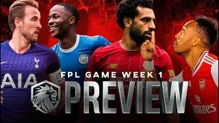 GW1 Preview and Predictions w/Steve-O and Jason #FPL #FANTASYPL #FANTASYFOOTBALL