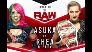 [2021.5.11 GWE Raw] Rhea Ripley vs Asuka