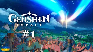 Починаємо пригоди по Тейвату! || Проходження українською Genshin Impact ✦ #1