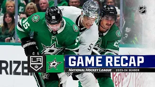 Kings @ Stars 3/16 | NHL Highlights 2024