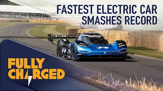 VW ID.R - The fastest car at Goodwood Festival of Speed | Fully Charged