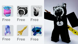 OMG! GET 24+ FREE ITEMS FOR FREE NOW! (Roblox)🥳😎