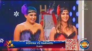 Romina se enfrenta contra Mariazel en las estrellas bailan en hoy