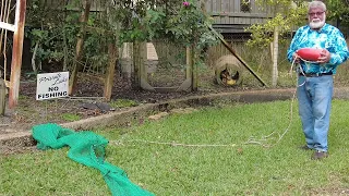 How the Minorcan Shrimp Net works.