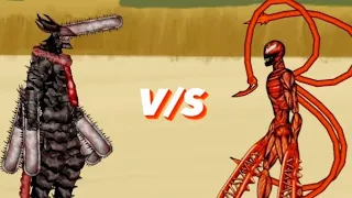 Chainsaw-Devil vs Carnage - Drawing cartoons 2