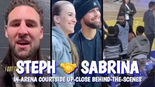 BTS pre-Sabrina vs Steph Curry challenge + Klay, Kyrie, LeBron, Durant, KAT pick their winner