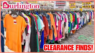 ❤️BURLINGTON CLEARANCE FINDS‼️AS LOW AS $4.49 | TOPS & BOTTOMS FASHION FOR LESS😮 SHOP WITH ME❤︎