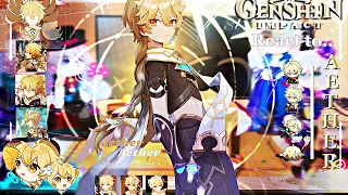 Fontaine react to Traveler || Male MC Aether || Genshin Impact || Made by Yuk!ra