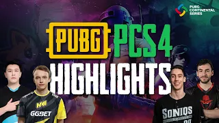 PUBG ESPORTS: BEST MOMENTS OF PCS4 | EXTREME SKILL | FUNNY SITUATIONS