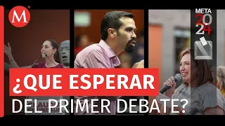 ¿Qué podemos esperar del primer debate presidencial?